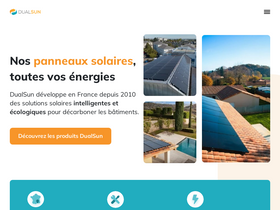 'dualsun.com' screenshot