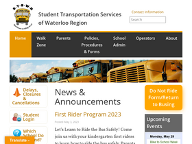 'stswr.ca' screenshot