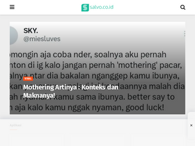 'salvo.co.id' screenshot