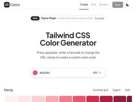 'uicolors.app' screenshot