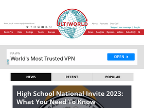 'ultiworld.com' screenshot