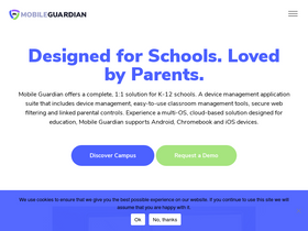 'mobileguardian.com' screenshot