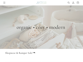asteriboutique.com homepage screenshot