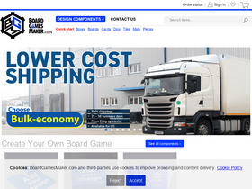 'boardgamesmaker.com' screenshot