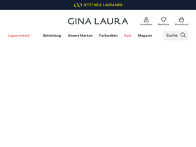 'gina-laura.com' screenshot