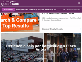 'eluniversalqueretaro.mx' screenshot
