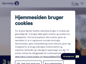 'gjensidige.dk' screenshot