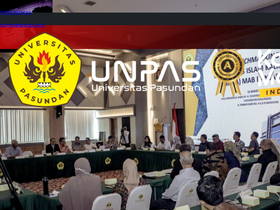 'unpas.ac.id' screenshot