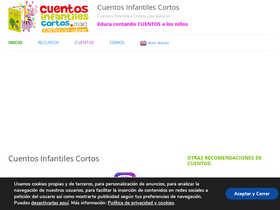 'cuentosinfantilescortos.net' screenshot