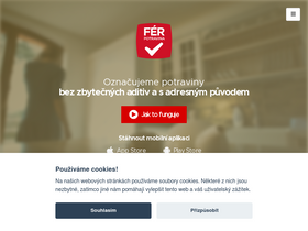'ferpotravina.cz' screenshot