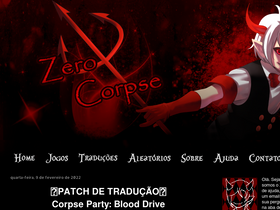 Zero Corpse: 【PATCH DE TRADUÇÃO】Corpse Party: Blood Drive