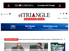 'eltriangle.eu' screenshot