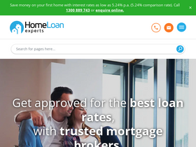 'homeloanexperts.com.au' screenshot