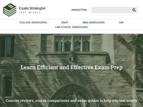 'examstrategist.com' screenshot