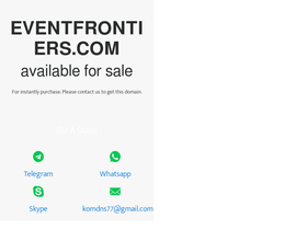 eventfrontiers.com