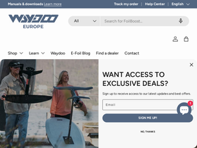 waydoo.tech homepage screenshot