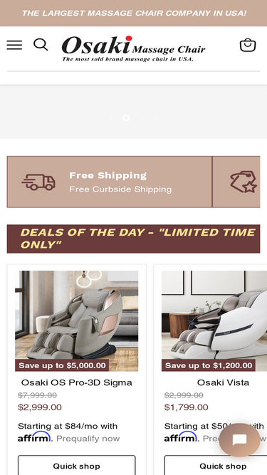 osakimassagechair.com