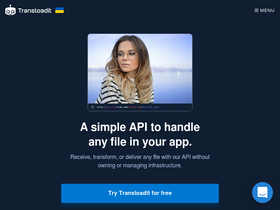 'transloadit.com' screenshot