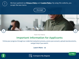 'wes.org' screenshot