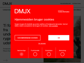 'dmjx.dk' screenshot