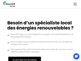 'nouvelr-energie.com' screenshot