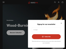 ventopyr.com homepage screenshot