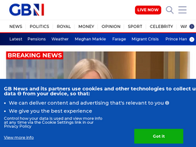 'gbnews.uk' screenshot