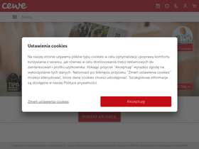 'cewe.pl' screenshot