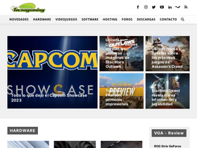 'tecnogaming.com' screenshot