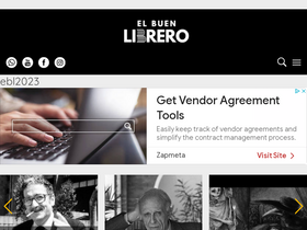 'elbuenlibrero.com' screenshot