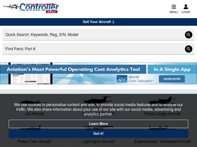 'controlleremea.co.uk' screenshot