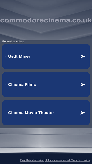 commodorecinema.co.uk