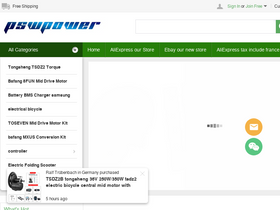'pswpower.com' screenshot