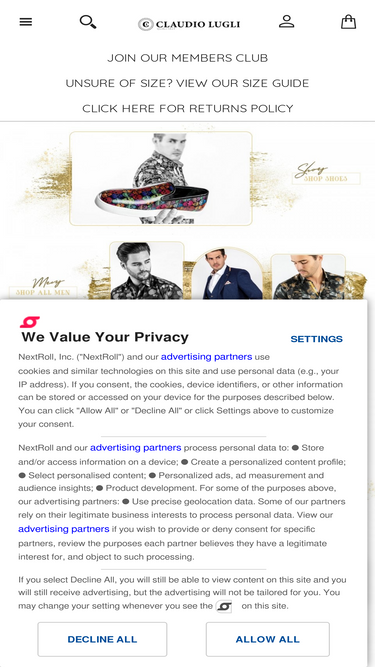 claudioluglishirts.com