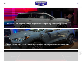 'pickuptrucktalk.com' screenshot