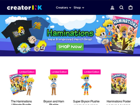 'creatorink.com' screenshot
