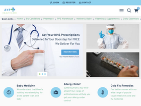 'ayp.healthcare' screenshot