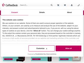 'coffeedesk.com' screenshot