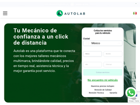 'autolab.mx' screenshot