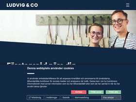 'ludvig.se' screenshot