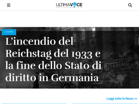 'ultimavoce.it' screenshot