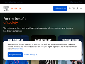 'help-admintool.elsevier.com' screenshot