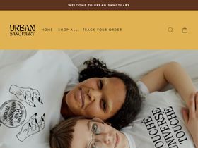 Urban sanctuary website screenshot