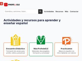 'profedeele.es' screenshot