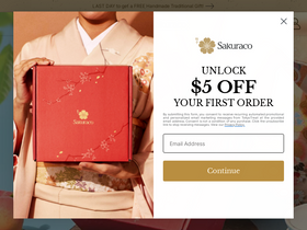 'sakura.co' screenshot