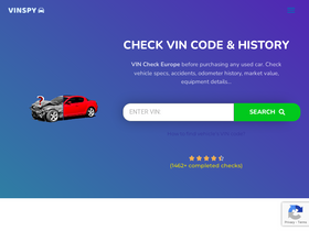'vinspy.eu' screenshot