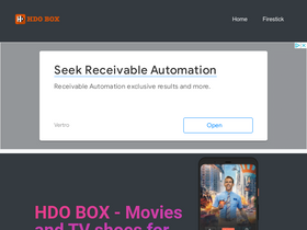 'hdobox.net' screenshot