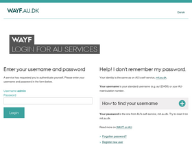 wayf.au.dk