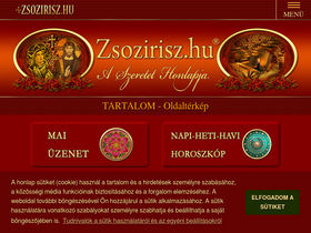 'zsozirisz.hu' screenshot