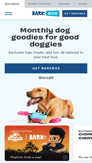 Sites on sale like barkbox